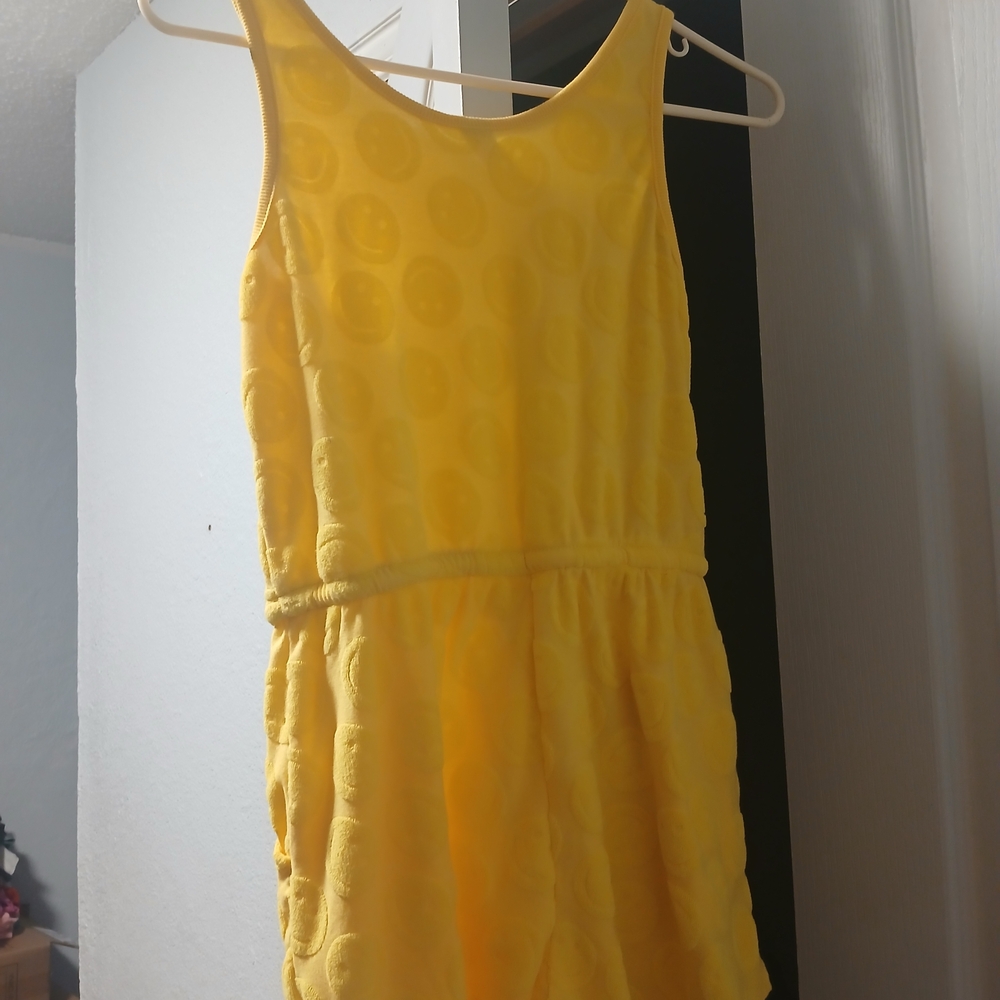 Yellow Sleeveless Dress